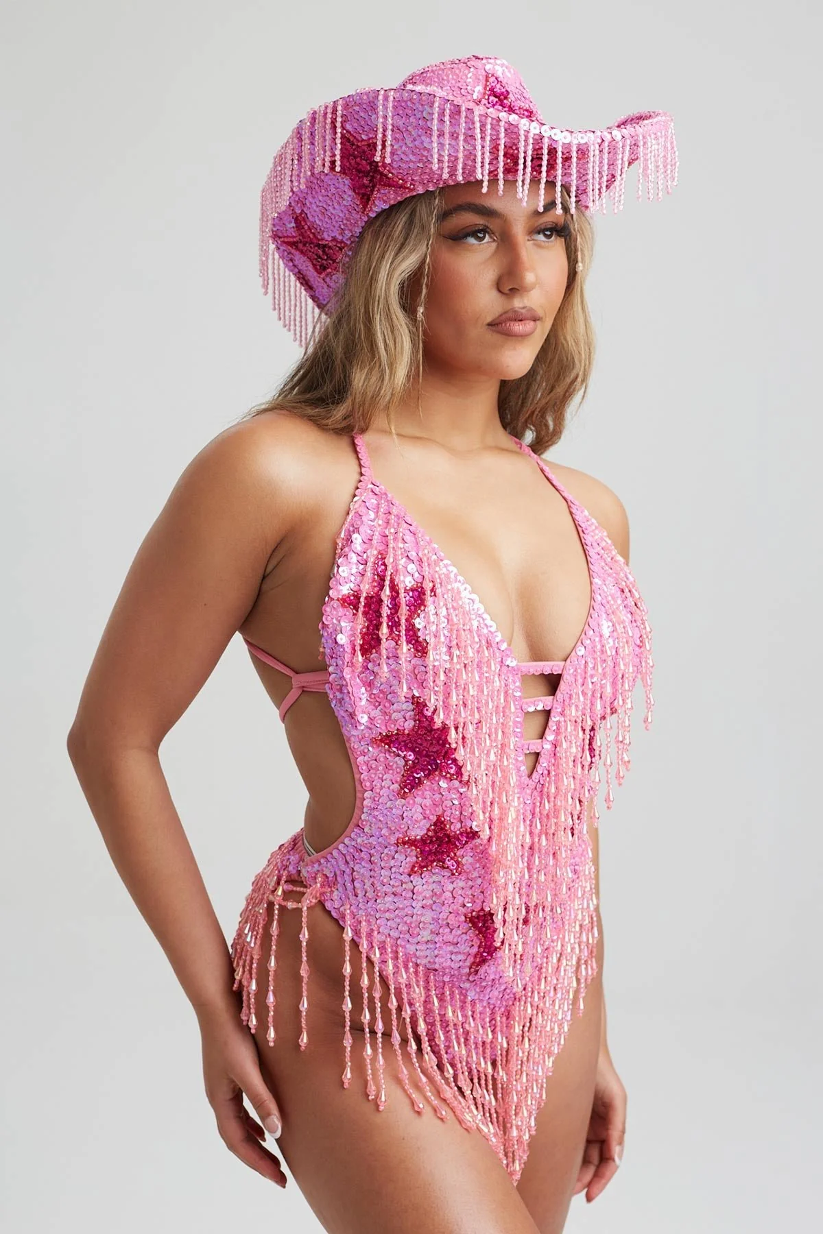 Stargazer Bodysuit - Pink - Image 3