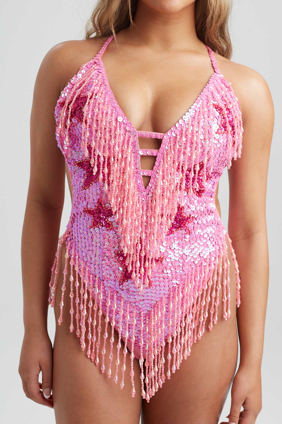 Stargazer Bodysuit - Pink - Image 4