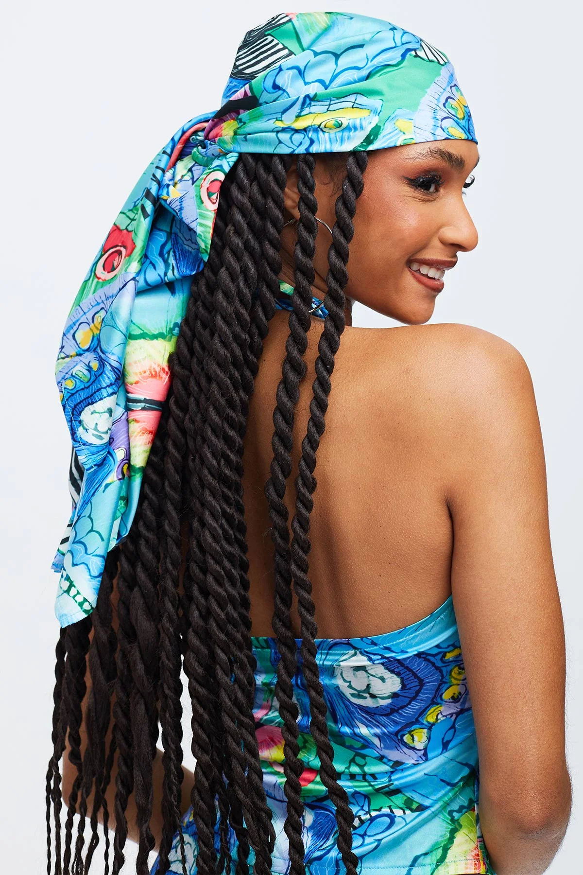 Dazed Butterfly Headscarf