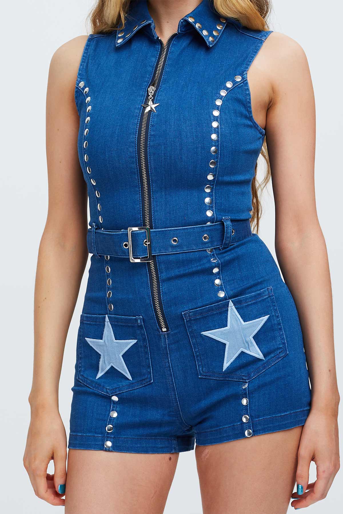 Showtime Playsuit - Blue - Image 3
