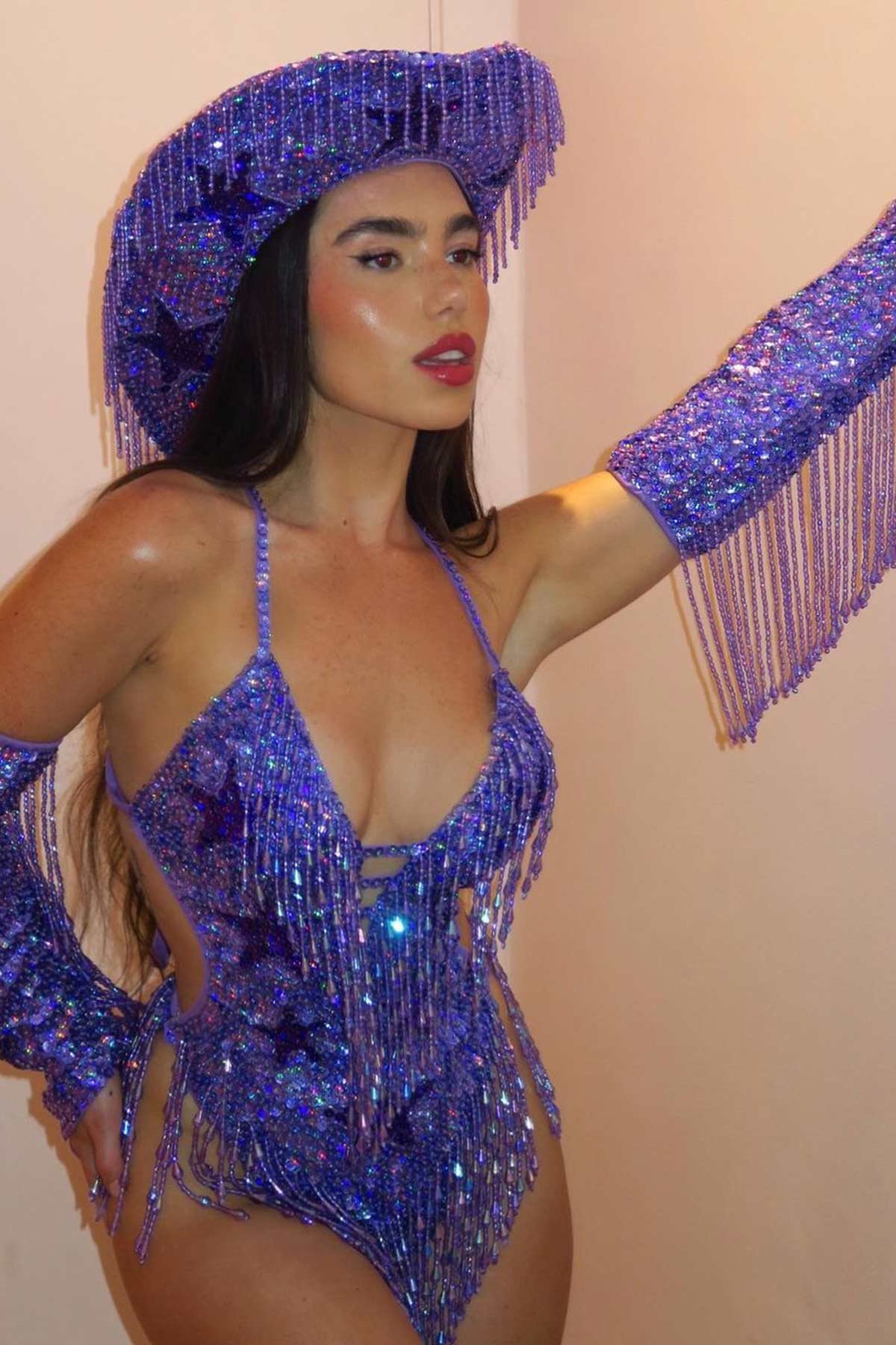 Stargazer Bodysuit - Lilac - Image 6