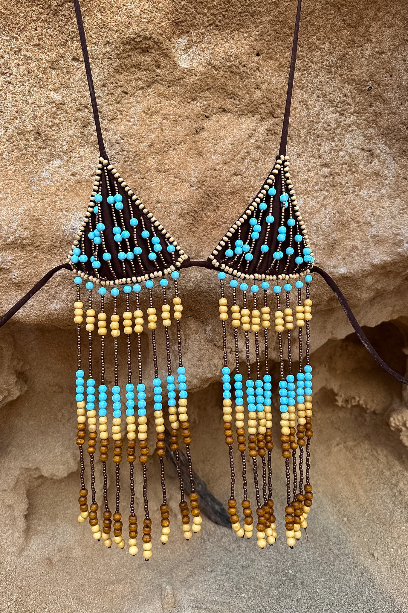 La Isla Beaded Tassel Bra Top - Image 7